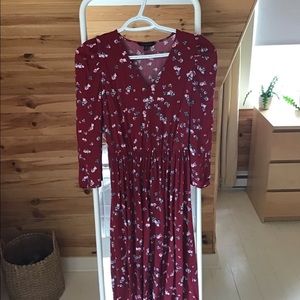 Banana Republic Midi Floral Dress